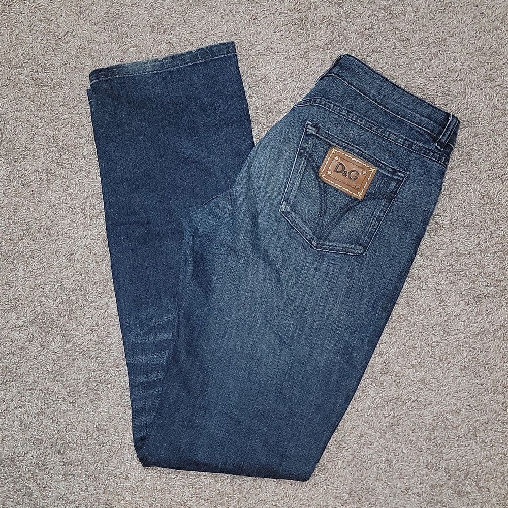 Dolce and Gabbana Slimmy Tight Fit Straight Leg Jeans Size 31 x 34